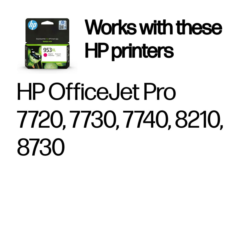 HP 953XL High Yield Magenta Original Ink Cartridge