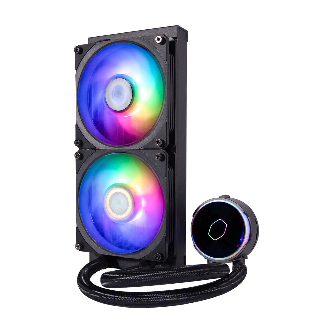 Cooler Master MasterLiquid PL240 Flux Processor All-in-one liquid cooler 12 cm Black - image 2