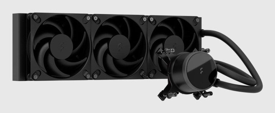 Fractal Design Radius 360 Black Processor All-in-one liquid cooler 12 cm