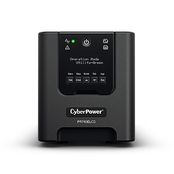 CyberPower PR750ELCD uninterruptible power supply (UPS) Line-Interactive 0.75 kVA 675 W 6 AC outlet(s)