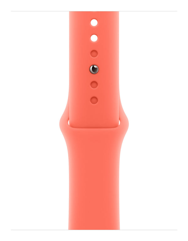 Apple MDT04ZM/A smart wearable accessory Band Orange Fluoroelastomer