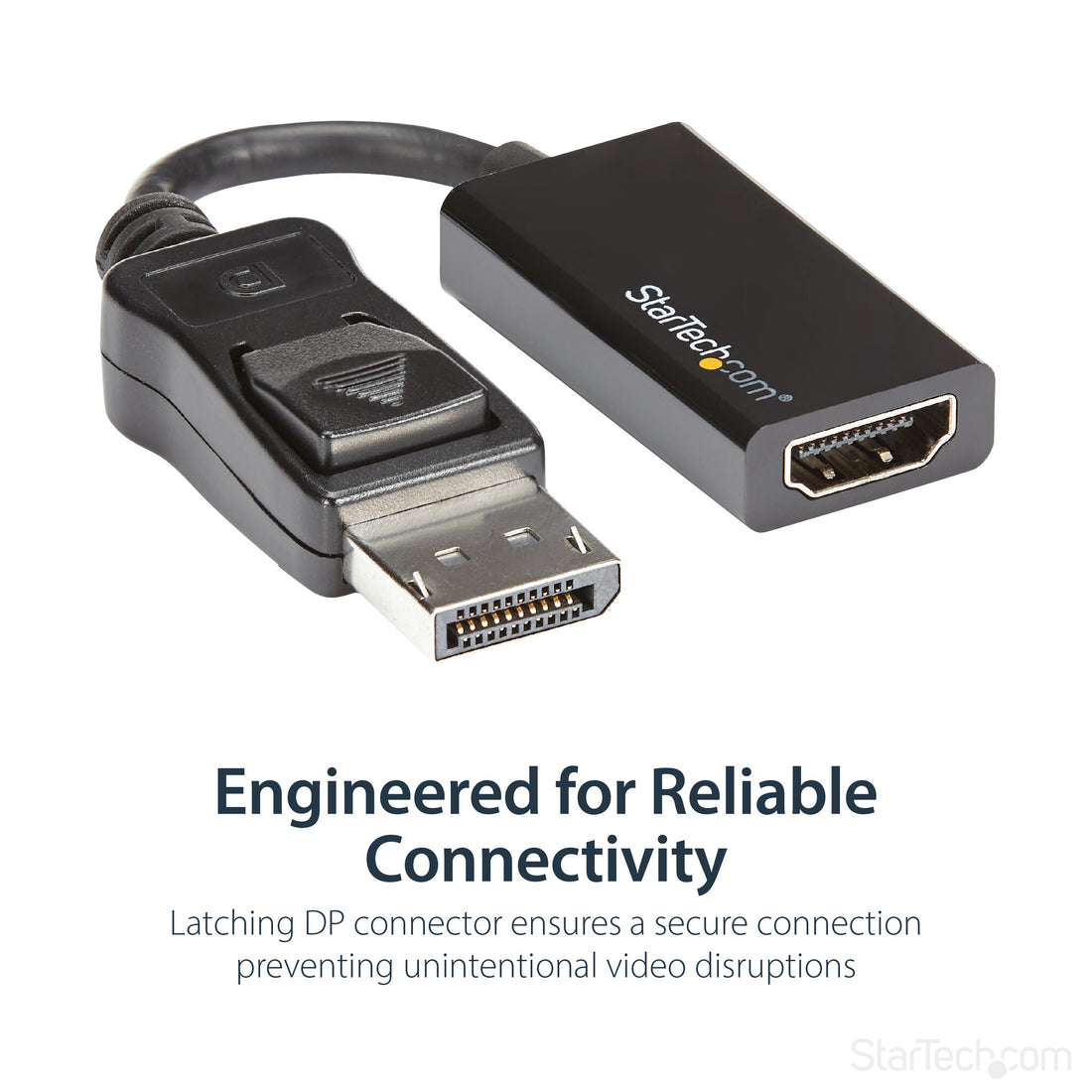 StarTech.com DisplayPort to HDMI Adapter - 4K 60Hz Active DP 1.4 to HDMI 2.0 Video Converter - DP to HDMI - image 11