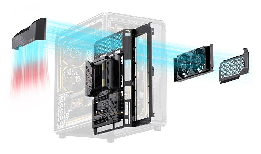 Jonsbo X400 Gray Tower Black - image 3