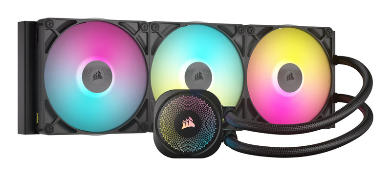 Corsair iCUE LINK TITAN 420 RX RGB Processor All-in-one liquid cooler 14 cm Black 1 pc(s)