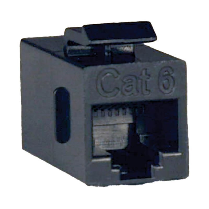Tripp Lite N235-001 Cat6 Straight Through Modular In-line Snap-in Coupler (RJ45 F/F), TAA