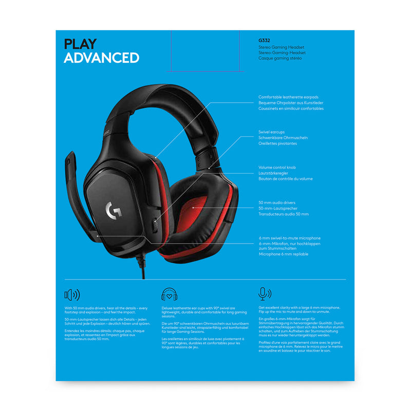 Logitech G G332 Gaming Headset