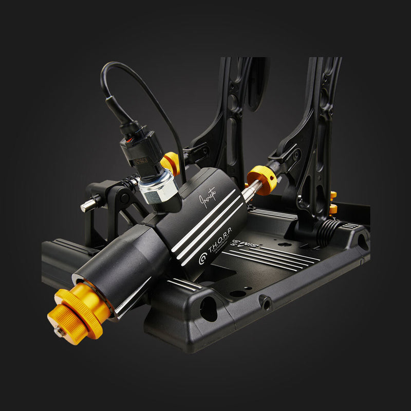 Asetek SimSports Pagani Huayra R Sim Racing Pedals | Back to the Office