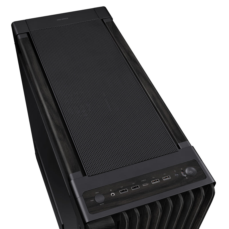 ASUS ProArt PA602 Wood Edition Midi Tower Black
