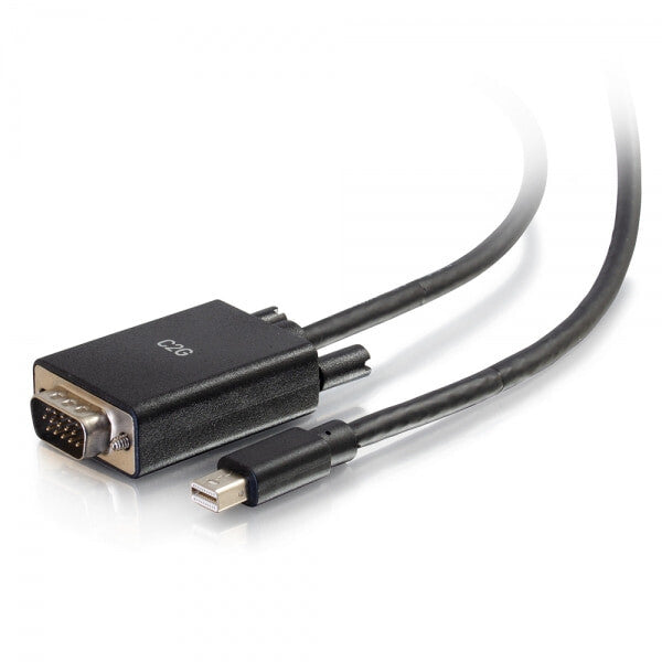 C2G 3ft Mini DisplayPort[TM] Male to VGA Male Active Adapter Cable - Black - image 2
