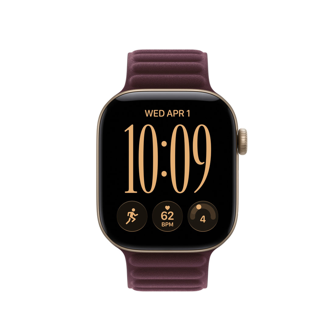 Apple 42mm Burgundy Magnetic Link - S/M - image 3