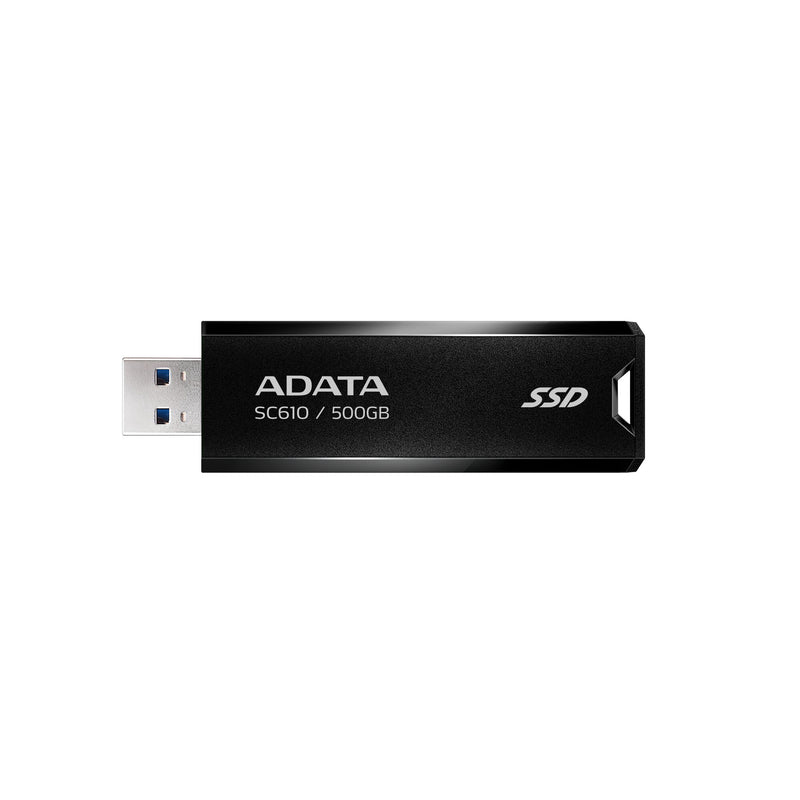 ADATA SC610 500 GB USB Type-A 3.2 Gen 2 (3.1 Gen 2) Black