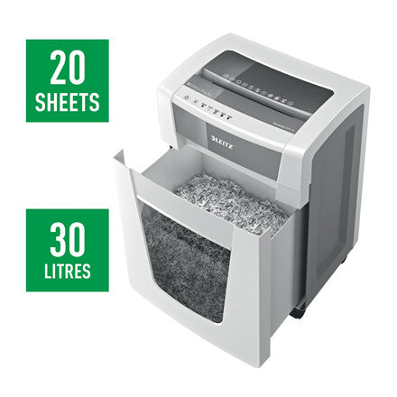 Leitz IQ Office Pro paper shredder Cross shredding 55 dB 23 cm White - image 4
