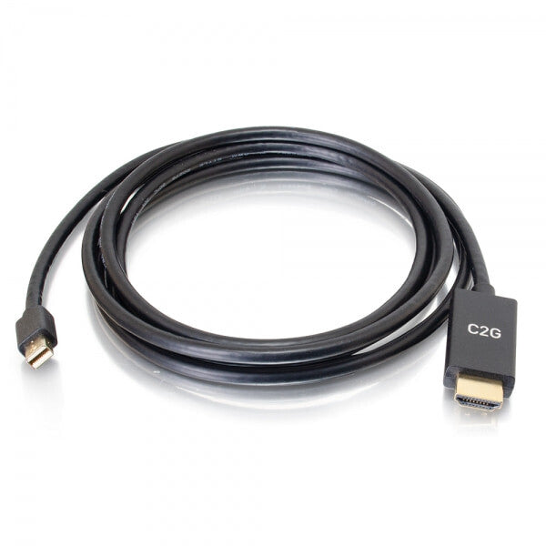 C2G 10ft Mini DisplayPort[TM] Male to HDMI[R] Male Passive Adapter Cable - 4K 30Hz - image 5