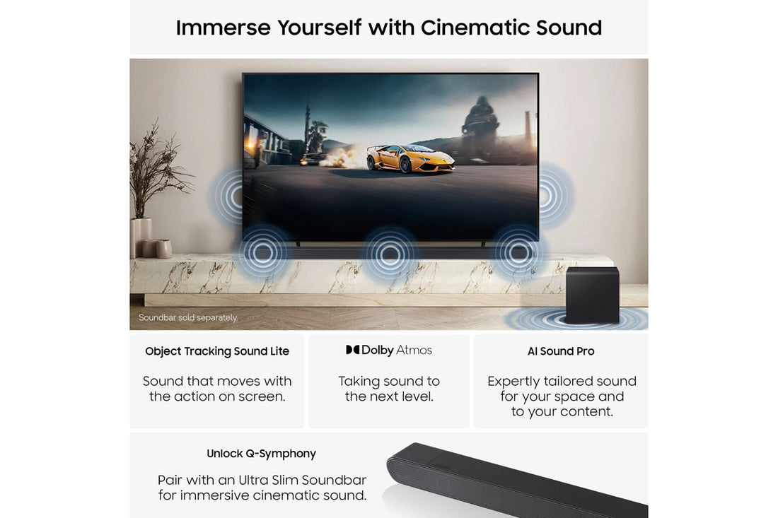Samsung 83'' OLED S90H 4K Vision AI Smart TV (2026) - image 3