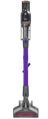 Black & Decker BHFEV182CP-GB stick vacuum/electric broom 2-in-1 stick vacuum Battery Dry Bagless 0.65 L Purple, Titanium 2 Ah