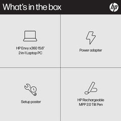 HP ENVY x360 15-fe0008na Intel® Core™ i7 i7-1355U Hybrid (2-in-1) 39.6 cm (15.6
