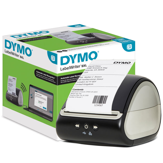 DYMO LabelWriter 5XL Label Printer | Automatic Label Recognition | Lab ...