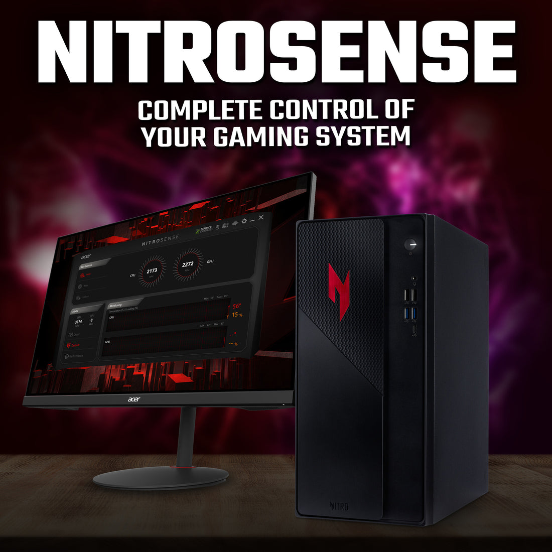 Acer NITRO 20 N20-101 – Intel Core 5 210H, NVIDIA GeForce RTX 5050 (8GB), 16GB DDR4, 512GB PCIe SSD, Windows - image 6