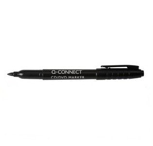 Q-CONNECT KF02300 permanent marker Bullet tip Black 10
