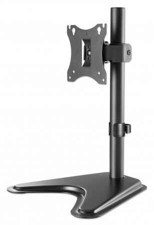 Manhattan Desk Mount for TV & Monitors, Stand Assembly, Tilt/Swivel/Rotation, For screens 10" to 27", VESA