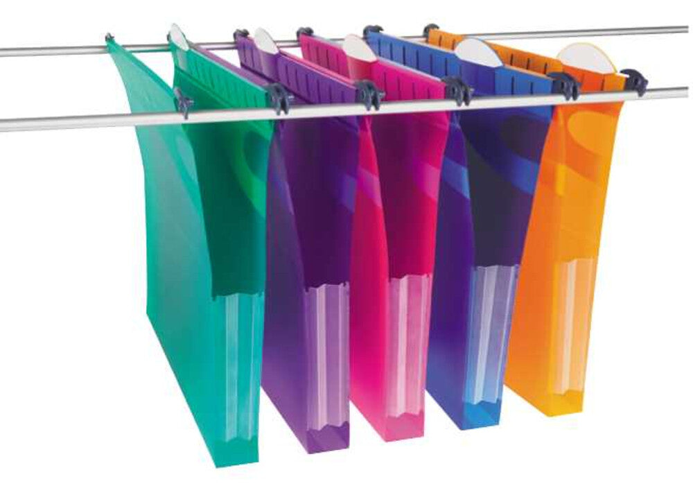 Rexel Multifile Extra Secura Foolscap Suspension File Assorted(10) - image 4
