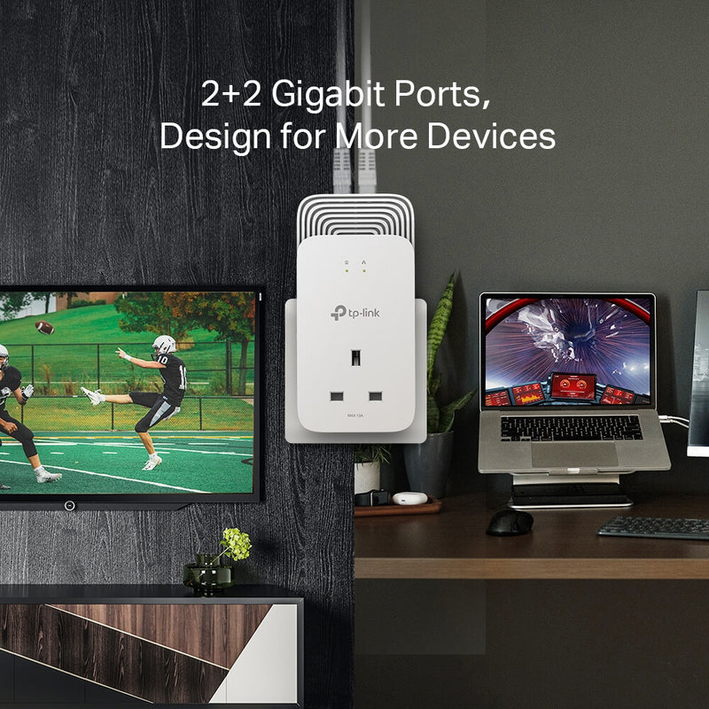 TP-Link G.hn2400 Passthrough Powerline Kit