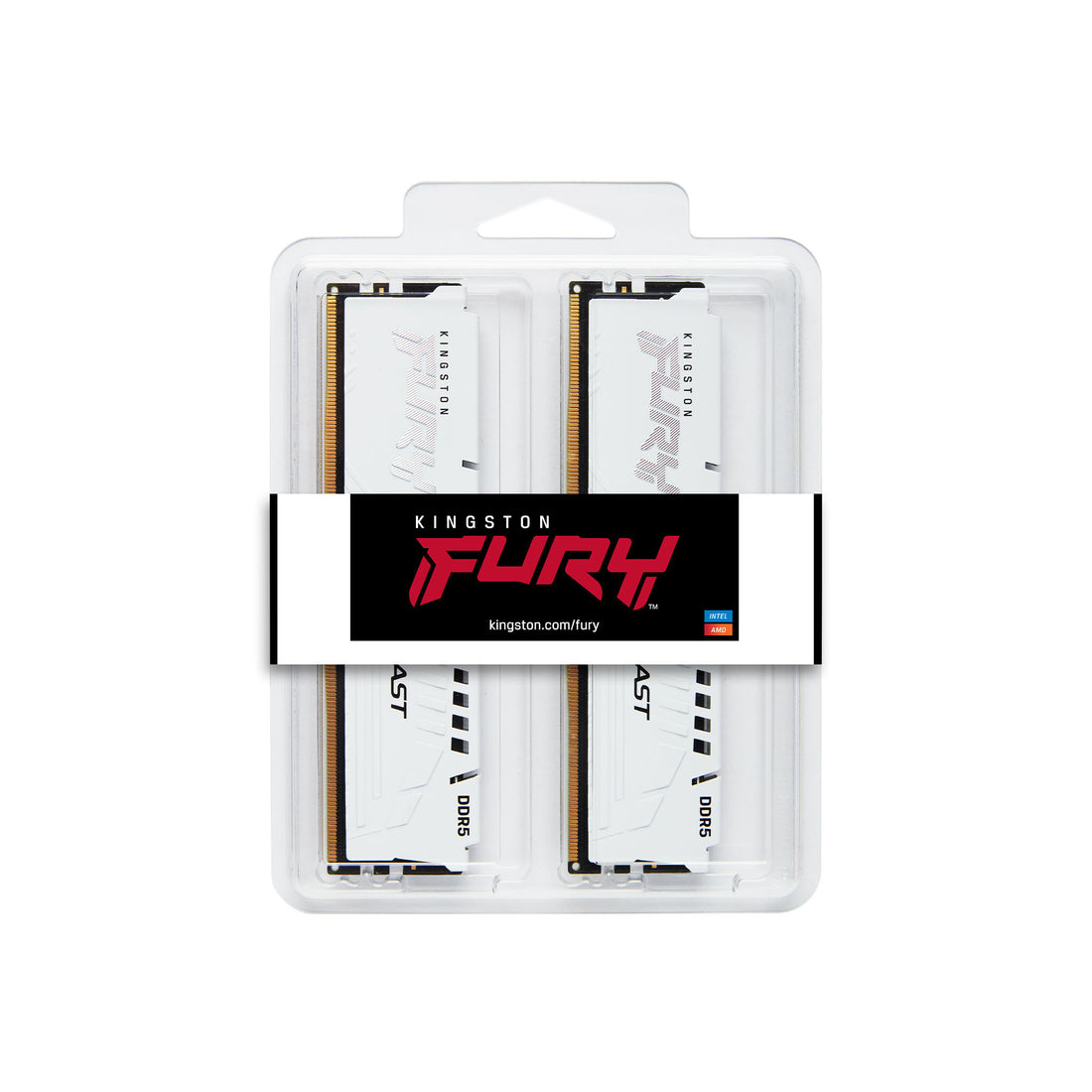 Kingston Technology FURY Beast 64GB 5600MT/s DDR5 CL36 DIMM (Kit of 2) White EXPO - image 5