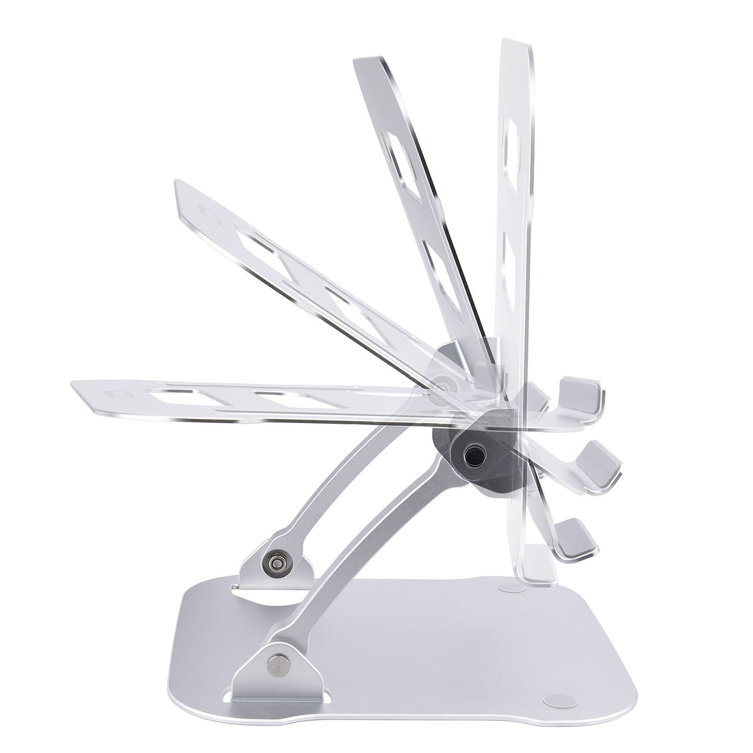 StarTech.com Laptop Stand for Desk, Ergonomic Laptop Stand Adjustable Height, Aluminum, Portable, Supports up - image 6
