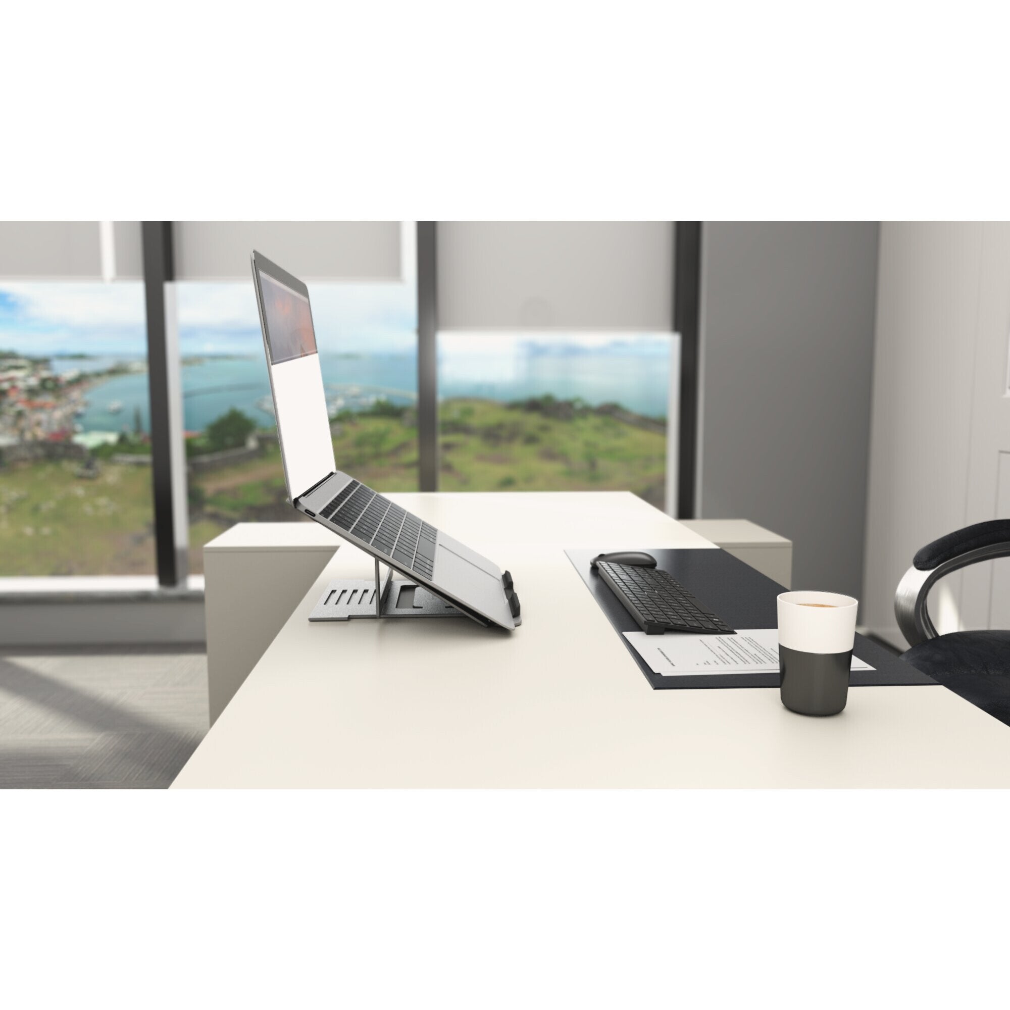 Kensignton Computer Riser Kensington Easy Riser Aluminium Laptop Riser | Back to the Office