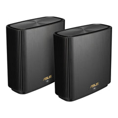 ASUS ZenWiFi AX XT8 (B-1-PK) wireless router Gigabit Ethernet Tri-band (2.4 GHz / 5 GHz / 5 GHz) Black
