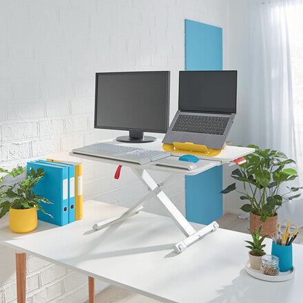 Leitz Ergo Cosy Standing Desk Converter with sliding tray - image 2