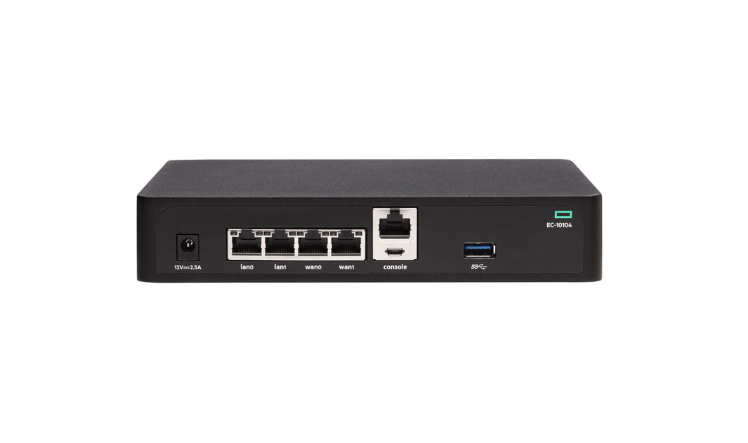 HPE Aruba Networking EdgeConnect 10104 4x RJ45 10/100/1000 Gateway ...