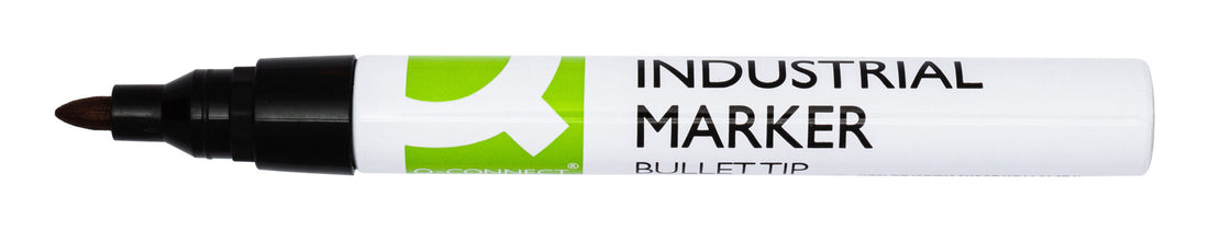 Q-CONNECT Bullet tip Industrial marker – Black
