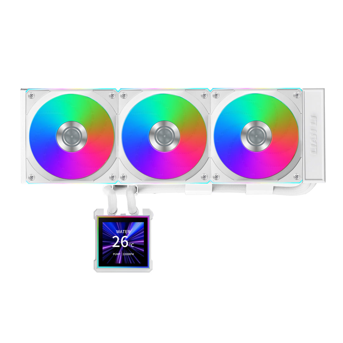 Lian Li HydroShift II LCD-S 360 CL Processor Liquid cooling kit 12 cm White - image 4
