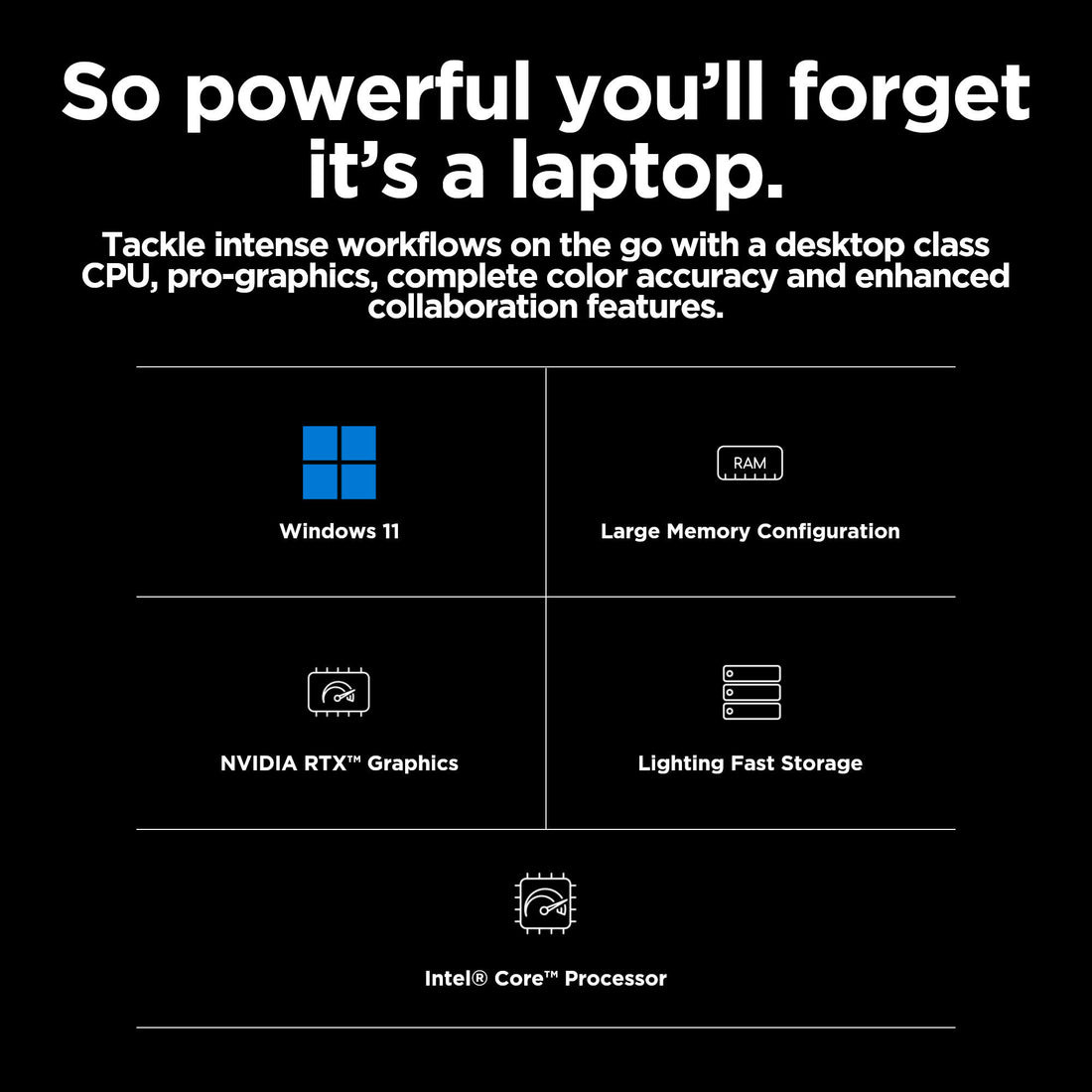 HP ZBook Fury G11 16" Mobile Workstation (98K32ET) - Intel Core i7-14700HX, 32GB RAM, 1TB SSD, NVIDIA RTX 3500 Ada, Windows 11 Pro