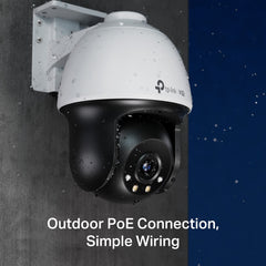 TP-Link VIGI 4MP Outdoor Full-Color Pan Tilt Network Camera