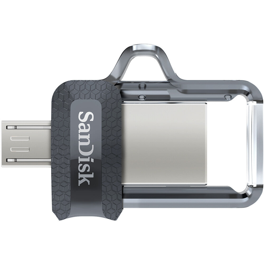 SanDisk Ultra Dual m3.0 USB flash drive 64 GB USB Type-A / Micro-USB 3.2 Gen 1 (3.1 Gen 1) Black, Silver - image 2