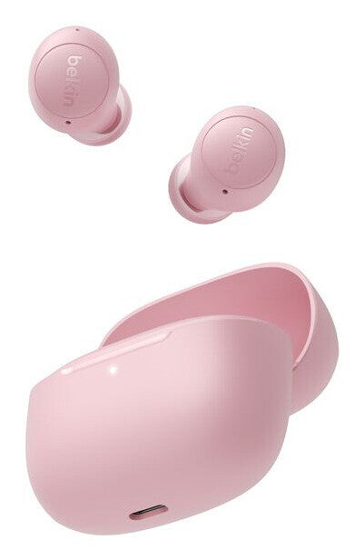 Belkin SoundForm Dot ANC Headphones True Wireless Stereo (TWS) In-ear Calls/Music/Sport/Everyday USB Type-C Bluetooth Pink
