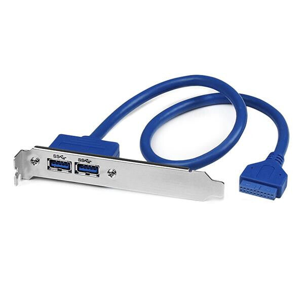 Usb Build Plate StarTech.com 2 Port USB 3.0 A Female Slot Plate Adapter | Back to the ...