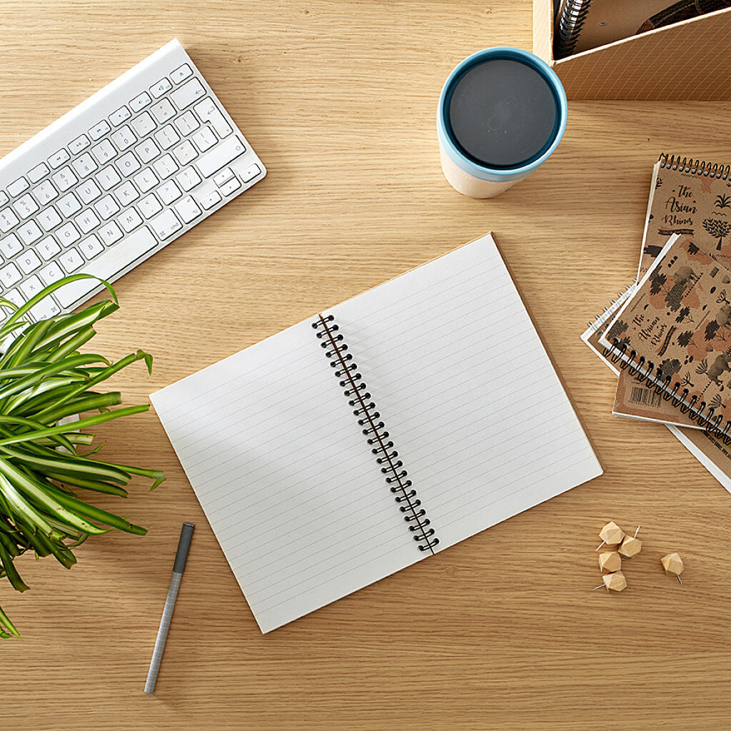 RHINO SRTWA5-8-P writing notebook A5 160 sheets Light brown - image 5