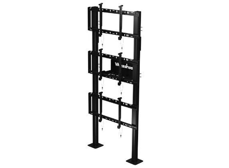 Peerless DS-S560-1X3 multimedia cart/stand Black Multimedia stand