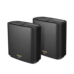 ASUS ZenWiFi AX XT8 (B-1-PK) wireless router Gigabit Ethernet Tri-band (2.4 GHz / 5 GHz / 5 GHz) Black