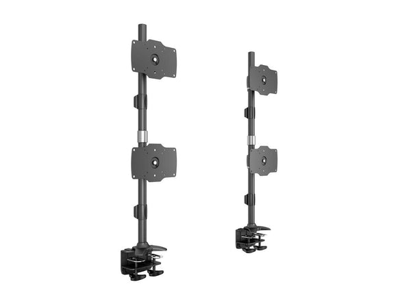 Multibrackets M VESA Desktopmount Quad Vertical Desk Clamp 24"-32"