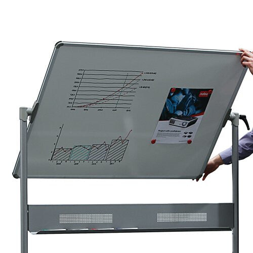Nobo Impression Pro Steel Magnetic Mobile Whiteboard 1200x900mm - image 7