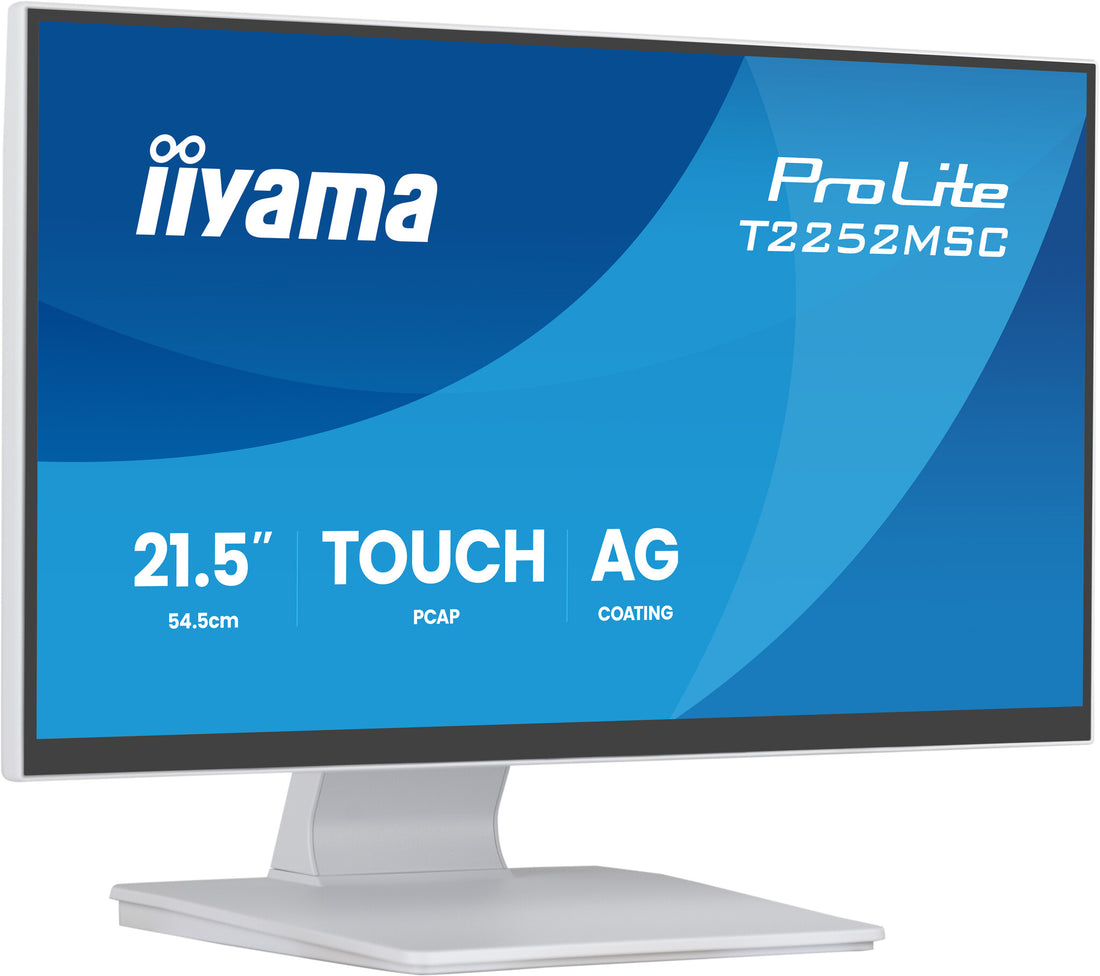 iiyama ProLite T2252MSC-W2AG computer monitor 21.5" 1920 x 1080 pixels Full HD LCD Touchscreen White - image 2