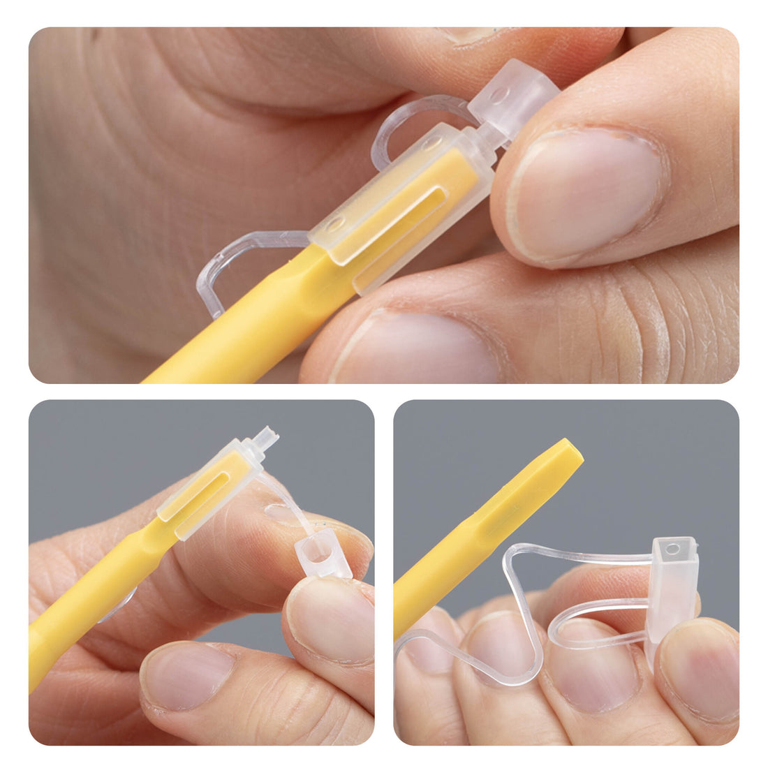 StarTech.com Fiber Optic Cleaning Pen, LC Fiber Cleaner for LC/CS Connectors and Ports, For 800+ Cleanings
