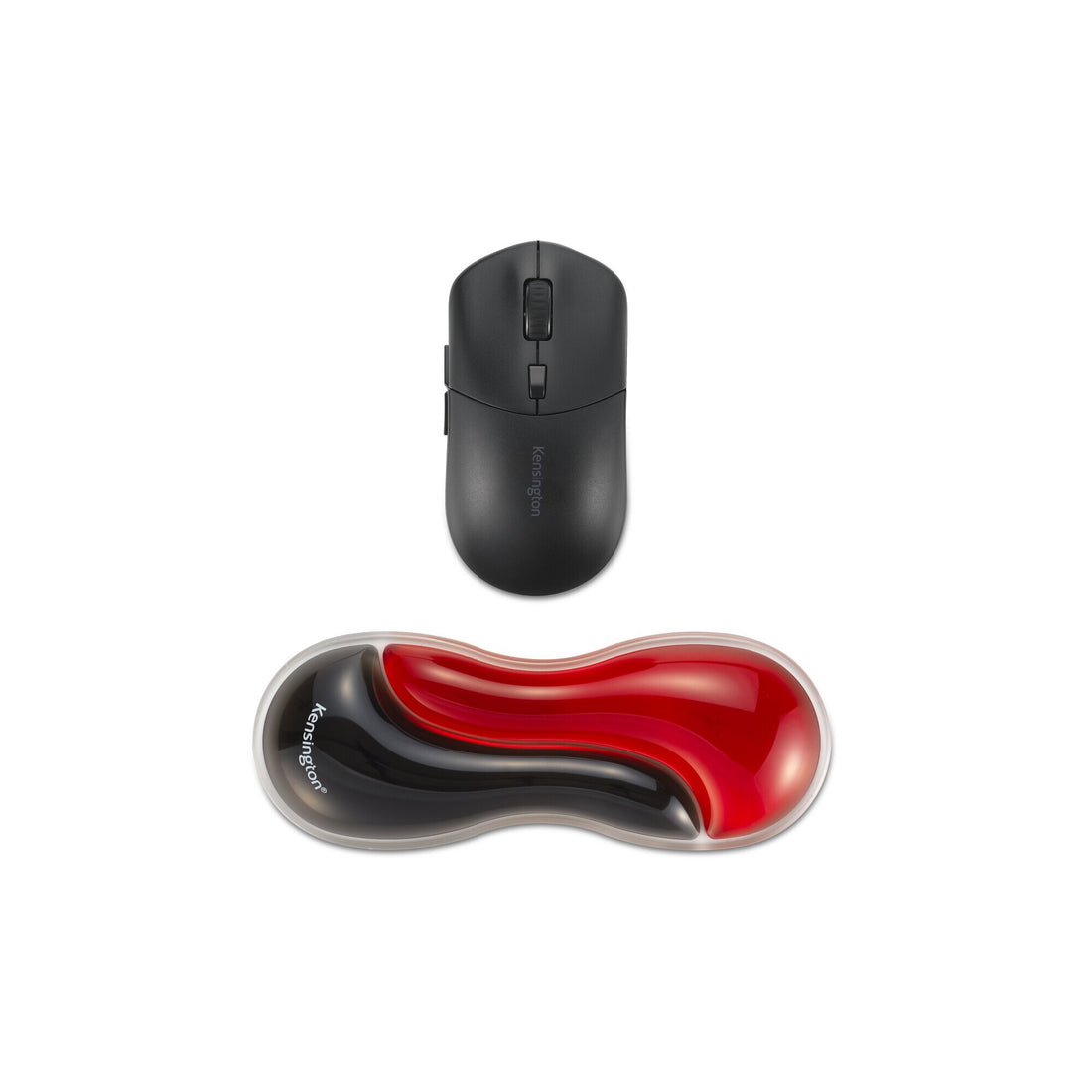 Kensington Slim Duo Gel Mouse/Trackball Wrist Rest -Red - image 2