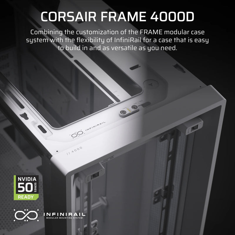 Corsair FRAME 4000D Midi Tower White