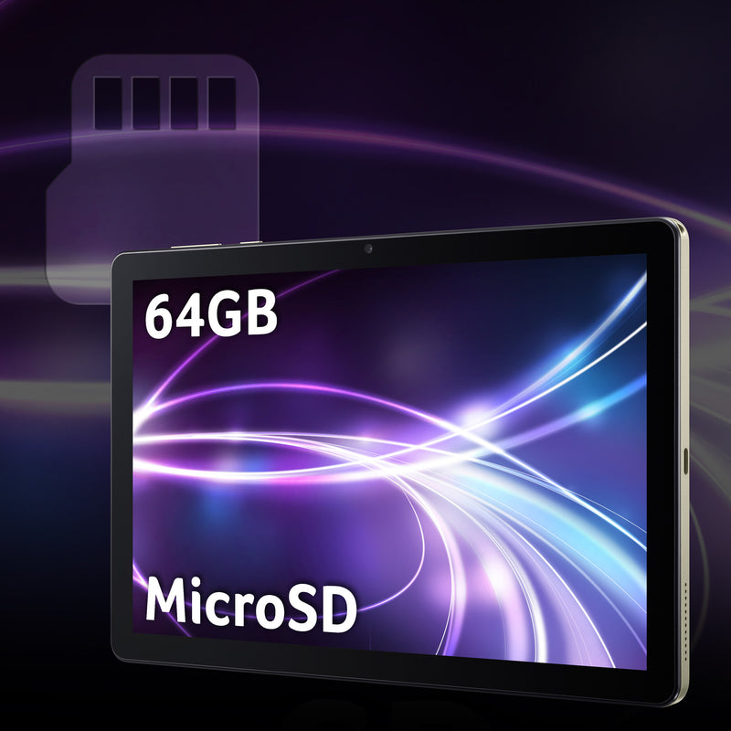 Acer Iconia M10-11 Tablet - Octa-core CPU, 4GB, 64GB, 10.1" WUXGA touchscreen, champagne