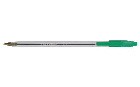Q-CONNECT KF01043 ballpoint pen Green Stick ballpoint pen Medium 50 pc(s)